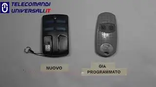 Come Programmare un telecomando HR Multi 2 con un telecomando a codice fisso