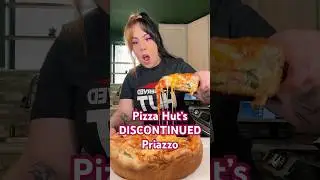 PIZZA PIE?? MAKING PIZZA HUTS PRIAZZO #shorts #recipe