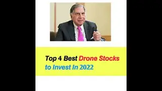 𝙏𝙤𝙥 4 𝘽𝙚𝙨𝙩 𝘿𝙧𝙤𝙣𝙚 𝙎𝙩𝙤𝙘𝙠𝙨 𝙩𝙤 𝙄𝙣𝙫𝙚𝙨𝙩 𝙄𝙣 2022 || #dronestocks #shorts ||
