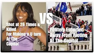 How Capitol Hill Police handle Black Folks Vs The Bubbas of Terror