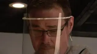 Plymouth teacher using 3D printers to make medical face shields for doctors