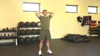 Marines Force Fitness-Prisoner Squat Jump