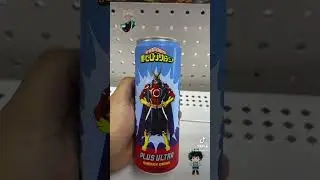Try Out our new Hero Academia Energy Drinks