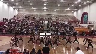 Battle of the AUC: Morehouse College Cheerleaders Cheertron at Halftime (02.17.24) vs. Clark Atlanta