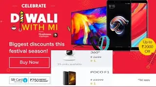 Mi flash sale offer RS :1 mi phone | trick to buy product in mi 1rs flash diwali sale tamil