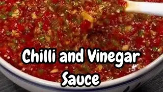 How to make chilli vinegar | Homemade Chilli Vinegar Sauce