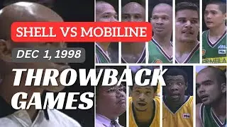 SHELL vs MOBILINE | 1998 GOV's CUP FINALS GAME 4 | PBA THROWBACK GAMES