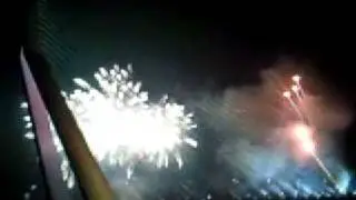 Vuurwerk Rotterdam Erasmusbrug 2009