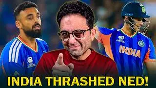 3 ducks for Abhishek Sharma in 3 T20 World Cup matches | India beat Netherlands by 17 runs 🇮🇳💫