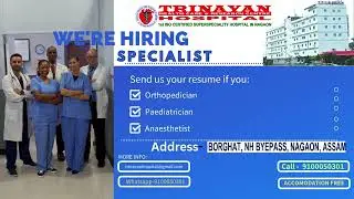 Were#hiring #medical #specialist #orthopedics #pediatrics #anaesthetics #clinic #automobile #doctor