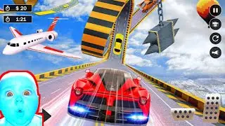 Crazy car Stunt game || Car Stunt game || Car Stunt game 2022
