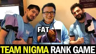 MIRACLE W33 100% DESTROY &mdash; Team Nigma hard practice in Ranked Game