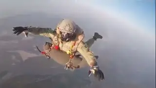 Indian Army Specialist Troops Conducted Free Fall & Precision Aerial Delivery