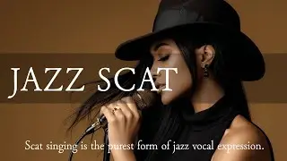 JAZZ Female Scat Singing | Creative Mind Explosion, Pure Joy | Work, Study, Creative BGM 60min