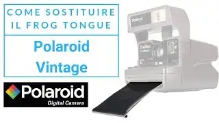 Polaroid Vintage - Come sostituire il Frog Tongue (o Film Shield) 📸 🎞