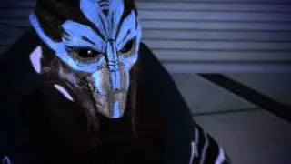 Mass Effect PC [FemShep] - First meeting with Executor Pallin (Fraps test)