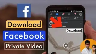 Download Facebook video from private account / Private Group | 2022 | (EASY METHOD)