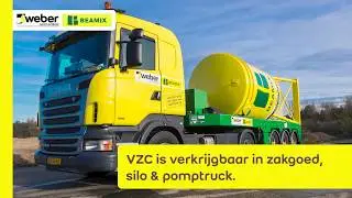Weber Vloeibare zandcement, in zakgoed, silo & pomptruck!