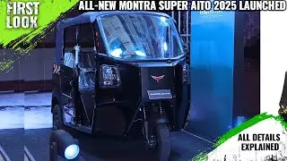 Montra Super Auto 2025 Electric Three-Wheeler Launched - Explained All Spec, Features And More