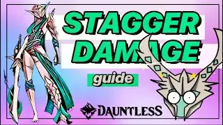 Dauntless | Оглушающий урон &bull; Лежачие мобы | ГАЙД | stagger dmg ez | Guide #playdauntless