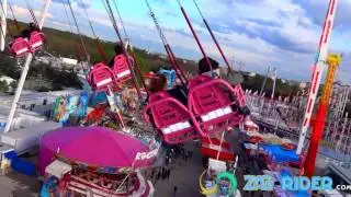 Foire du Trône 2017: Air Swing Onride vidéo.