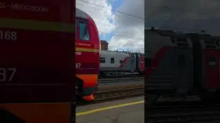 Ржд движения #train #поездавидео #techno #поезд #trainspotting #railway #rail #railcar #automobile