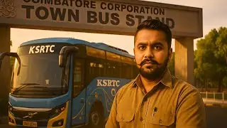 COIMBATORE to OOTY in KSRTC VOLVO 9600 – Most Dangerous Ghat Ride Ever! 🔥 | PART 1