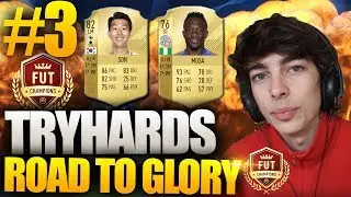 FUT CHAMPS WITH SUPER CHEAP TEAM! TRYHARDS RTG #3 - FIFA 18 ULTIMATE TEAM