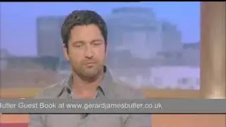 Gerard Butler on Kissing Jennifer Aniston The Bounty Hunter GMTV interview