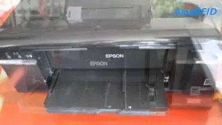How to install Inkjet PVC card tray on Epson printer