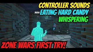 ASMR Gaming: Fortnite | Eating Hard Candy & Whispering - Getting Good Ep 17. Zone Wars First Try!