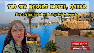 Tio Sea Resort Hotel Qatar, connecting with a private beach.