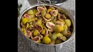 Si te bejme marmalatë Shtëpie Me Fiq te Bardhe/ How to make fig marmalade
