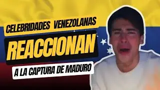 Venezuelan celebrities react to the capture of Nicol&aacute;s Maduro