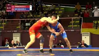 1/8 GR - 87 kg: E. STANKEVICIUS (LTU) v. Z. DATUNASHVILI (SRB)