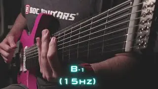guitar tuned lower than the kick drum [Triple Drop B Djent]