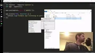 4/13: Serving a Static Folder from a NodeJS ExpressJS Server