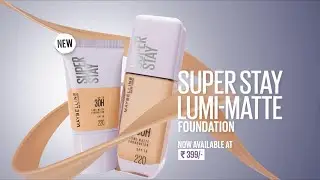New Maybelline New Super Stay Lumi-Matte foundation, now in a mini 6 sec