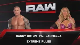 WWE Wrestling: Рэнди Ортон против Кармеллы на Extreme Rules в Raw #wwe2k25 #wwe #ps5 #games #shor...