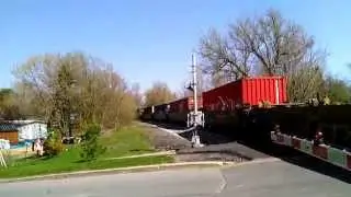 CSX Q152-03 Through Potsdam, NY! | 5/3/15