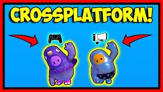 HOW TO INVITE CROSS PLATFORM FRIENDS IN FALL GUYS (PC/PS4/PS5/XBOX/SWITCH)