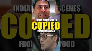 Indian Movie Scenes Copied From Hollywood #shorts #bollywood #hollywood