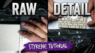 How to build a wall - CHIMERA WARGAMING - Styrene Project part 1