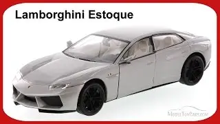 Lamborghini Estoque, Metallic Gray - Showcasts 73366 - 1/24 Scale Diecast Car