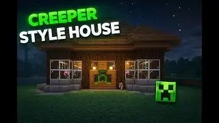 Easy Minecraft Creeper House Build &ndash; Perfect Starter Base!