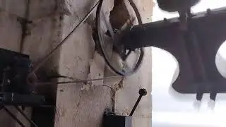 Primer volteo de campanas en la Ermitana desde dentro por San Antoni 