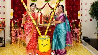 Sai Keerthana's Pasupu Kottadam Ceremony