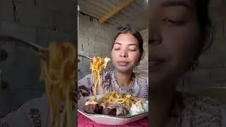 MACARRÃO COM BOLINHA DE CARNE ALMOÇO DE HOJE 