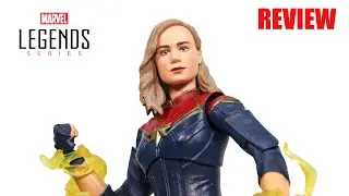 ОБЗОР фигурки Marvel Legends КАПИТАН МАРВЕЛ!