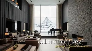 Cozy Winter Jazz Caf&eacute; with Snoopy ☕ Cozy Piano Moments & Soft Jazz to Relax and Focus